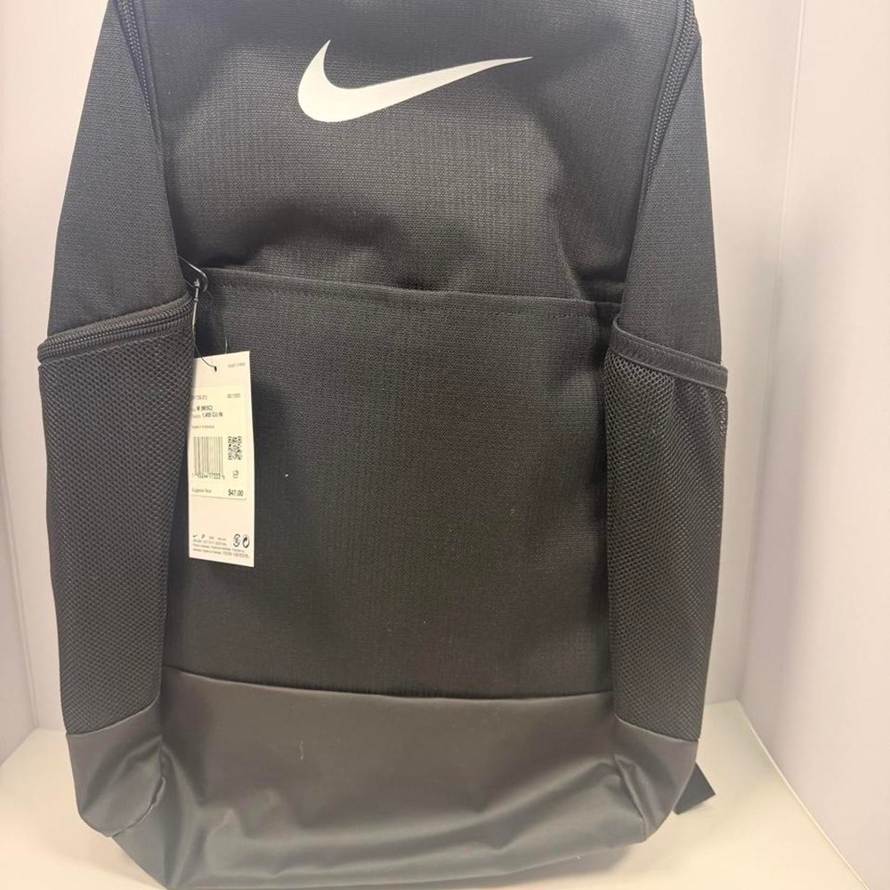Nike Academy Team Backpack Black White DH7709-010 Medium Training Gym Bag NEW